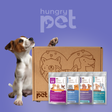 Дегустаційний сет BARF-раціонів для собак HungryPet, 10 × 200 г