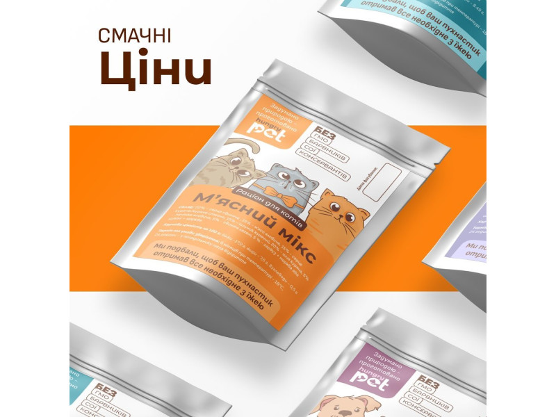 Ціни і детальний опис раціонів для котиків 😼 Гортай та замовляй 👉 нагадуємо що