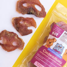 П'ятачки свинячі сушені для собак HungryPet, 100 г