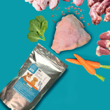 Раціон індичка та курка для собак великих порід HungryPet, 500 г